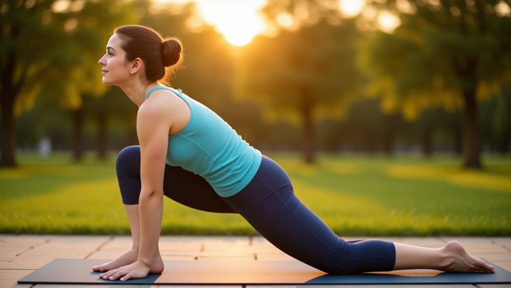 🐎 अश्व संचालनासन | सूर्य नमस्कार का नौवां चरण | Ashwa Sanchalanasana Steps, Benefits & Mantra in Hindi